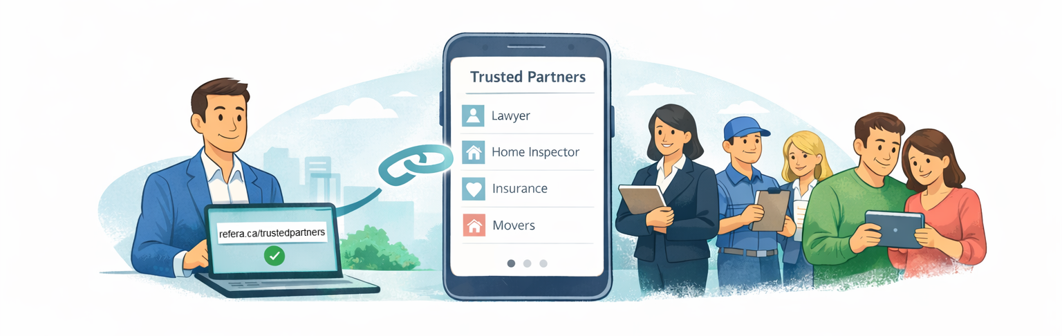 Refera trusted partners link illustration